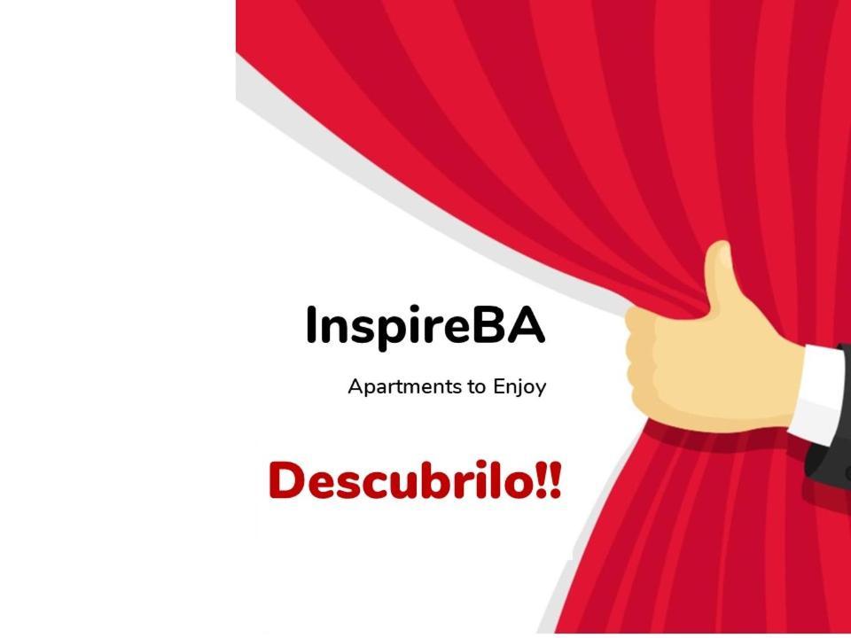 Inspireba - Balcony Apartment Buenos Aires Bagian luar foto