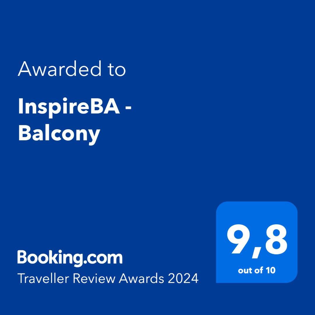 Inspireba - Balcony Apartment Buenos Aires Bagian luar foto